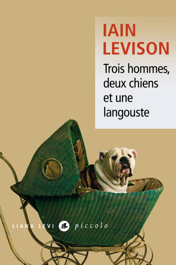 Trois hommes, deux chiens et une langouste