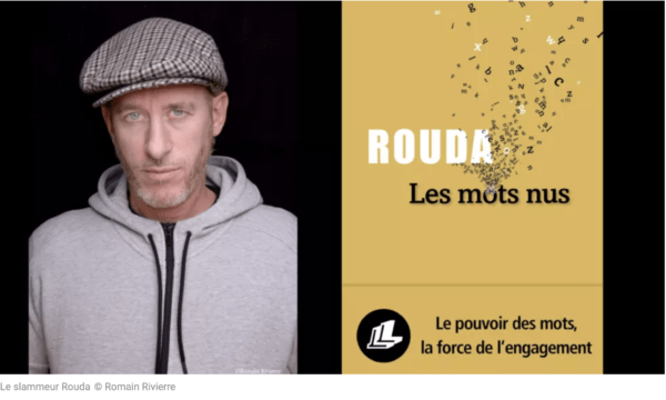 Rouda présente « les Mots nus », son premier roman, sur RFI